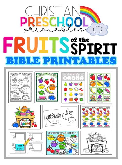 Fruit Of The Spirit Printable