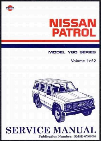 Fuel Injection For Patrol Y60 Manual