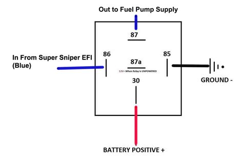 Fuel Pump Relay Wiring Diagram