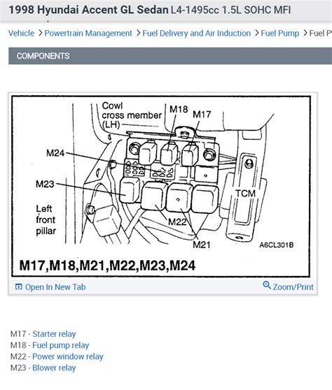 Fuel Pump Relay Wiring Diagram For 2000 Sonata