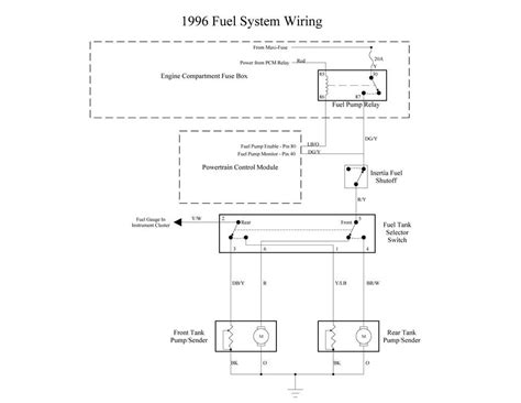 Fuel System Wiring Diagram