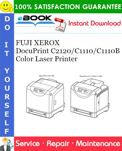 Fuji Xerox Docuprint C2120 C1110 C1110b Color Laser Printer Service Repair Manual