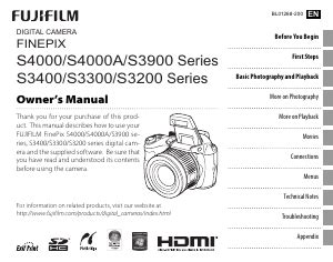 Fujifilm Finepix S3200 Digital Camera Manual