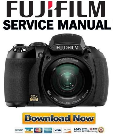 Fujifilm Fuji Finepix Hs10 Hs11 Service Manual Repair Guide