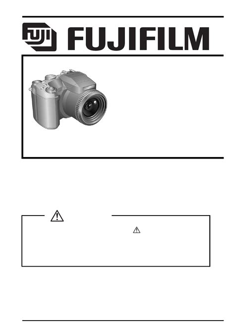 Fujifilm Fuji Finepix S7000 Service Manual Troubleshooting Guide