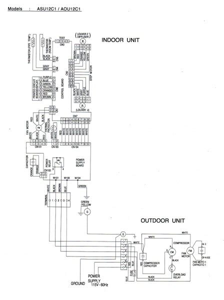 Fujitsu Air Conditioning Wiring Diagrams