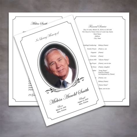 Funeral Programs Free Templates