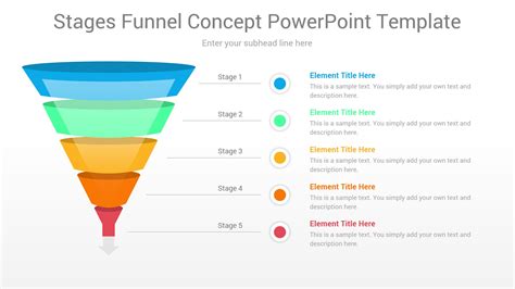 Funnel Powerpoint Template Free Download