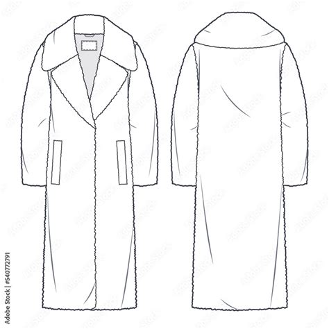 Fur Coat Template