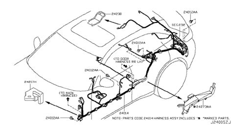 Fx35 Infiniti Wiring Harness Connectors Diagram