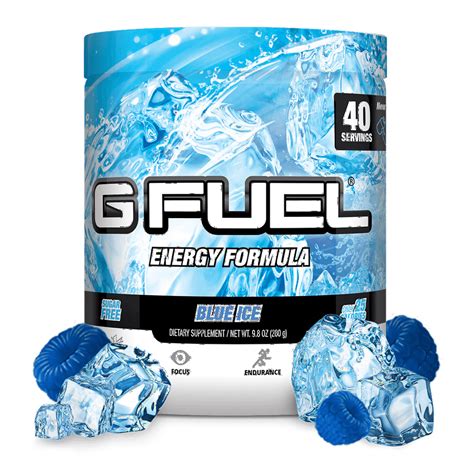 G Fuel Blue Ice: The Electric Blue Elixir of Energy and Performance