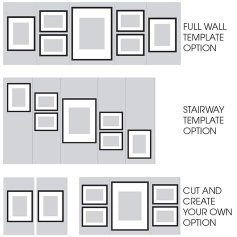 Gallery Wall Templates