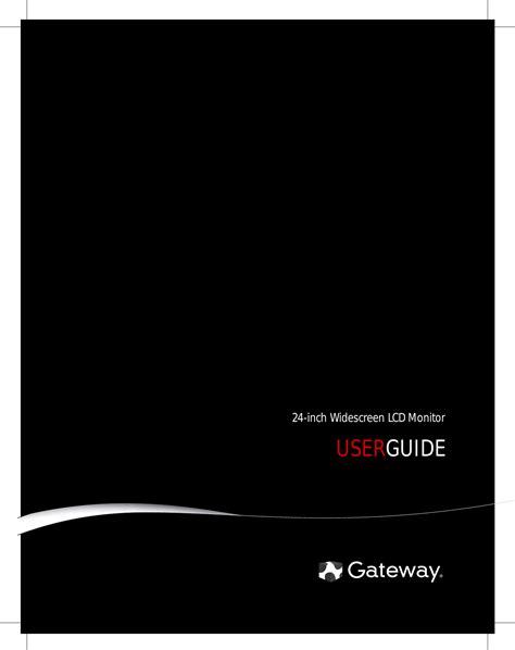 Gateway Fhd2401 Manual Epubpdf Free - 
