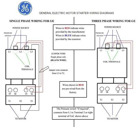 Ge Motor Starters Wiring Diagram