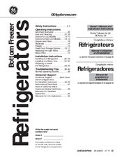 Ge Profile Refrigerator Pfss6pkxss Owner Manual