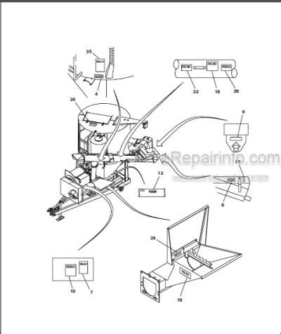 Gehl 125 Mix All Parts Part Manual Ipl Exploded View