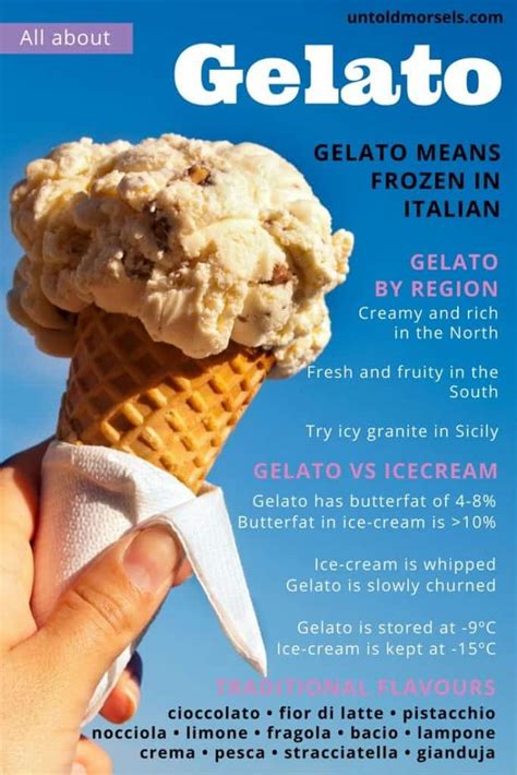 Gelato: The Sweet Taste of Happiness