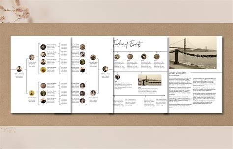 Genealogy Book Template