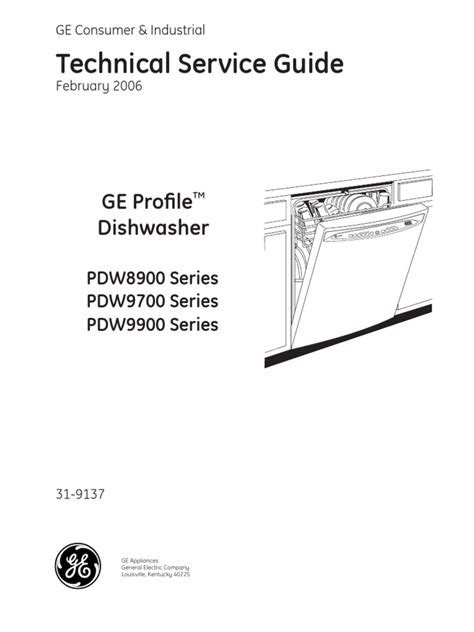 General Electric Appliance Service Manuals