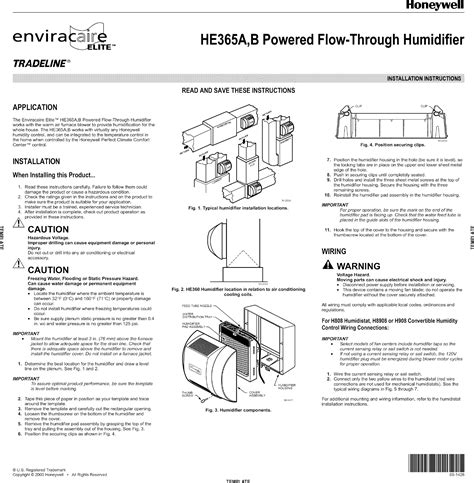 General Humidifier Wiring Diagram 81