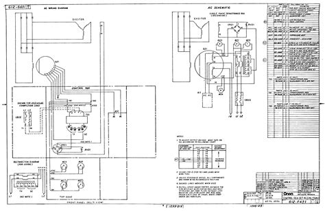 Generator Onan Wiring Circuit Diagram