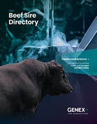 Genex Beef Sires Catalog