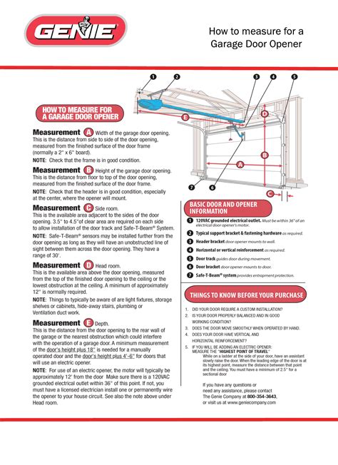 Genie Garage Door Openers Sensor Wiring Diagrams