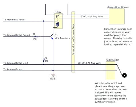 Genie Garage Door Sensor Wiring Diagram Free Picture