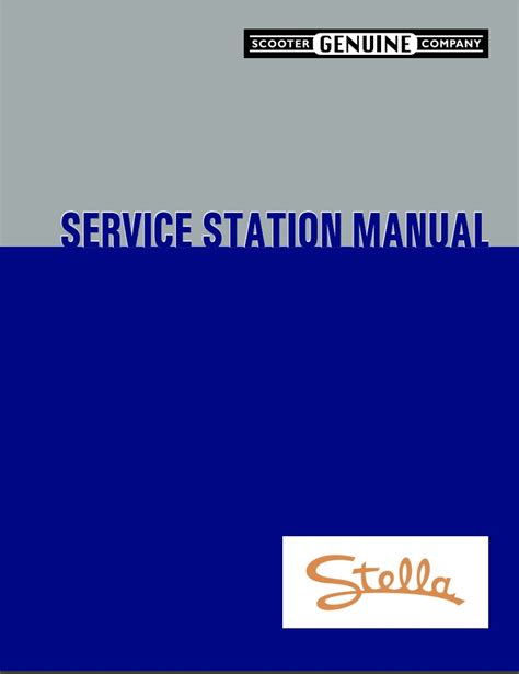 Genuine Stella 2t Workshop Repair Manual