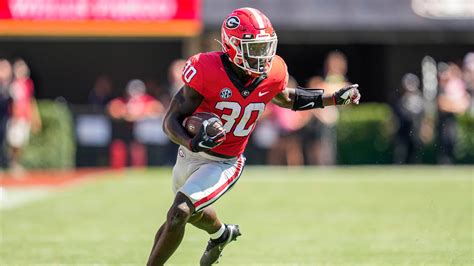 Georgia Running Back Depth Chart