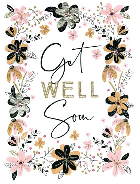 Get Well Soon Printable Cards