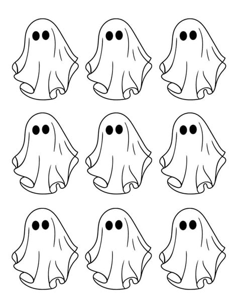 Ghost Eyes Printables