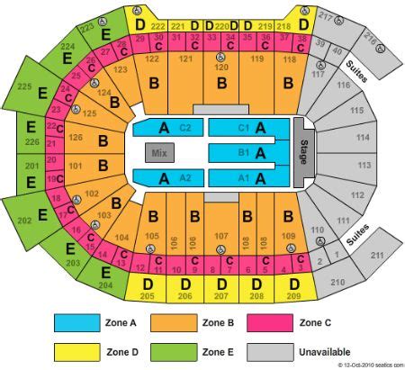 Giant Center Hershey Seating Chart