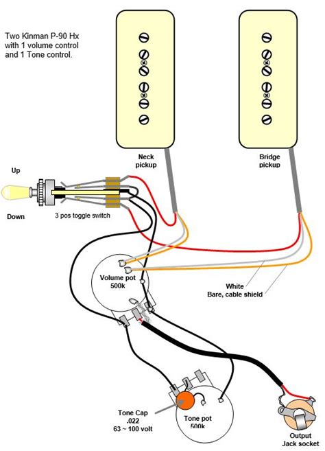 Gibson P 90 Pickup Wiring Diagram