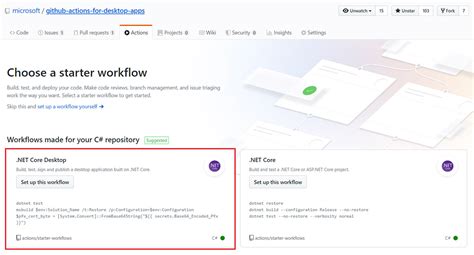 Github Actions Template