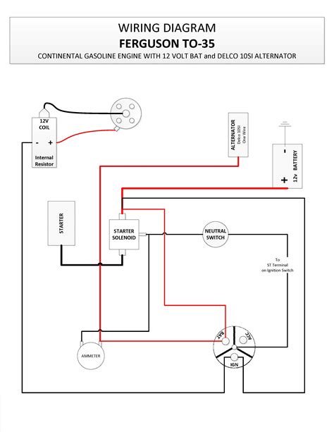 Gm Alternator 12 Volt Conversion Wiring Diagram