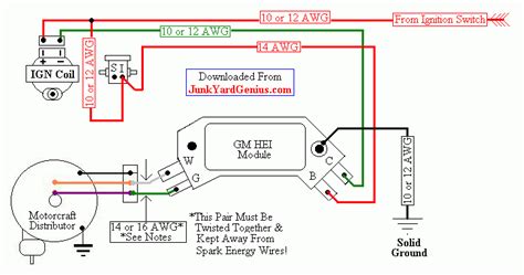 Gm Hei Wiring Diagrams Cdi For Dummies