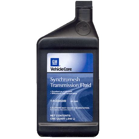 Gm Synchromesh Manual Transmission Fluid