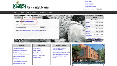 Gmu Library Catalog