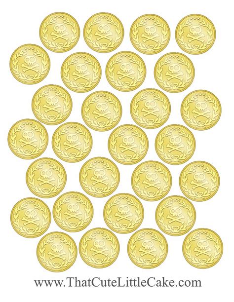 Gold Coin Printable