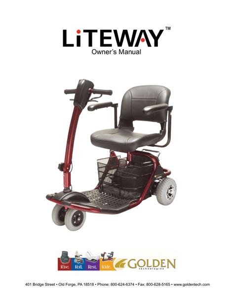 Golden Technology Liteway Service Manual