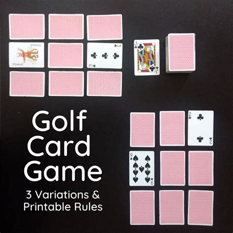 Golf Card Game Rules 9 Cards Printable