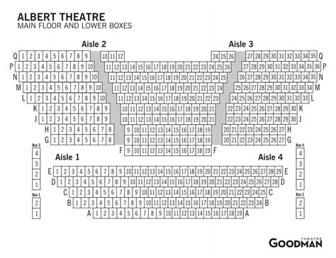 Goodman Theater Chicago Seating Chart