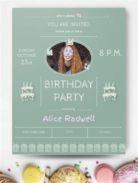 Google Docs Invitation Template