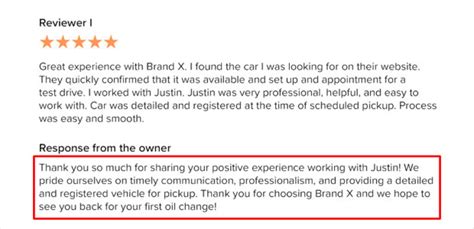 Google Review Response Template