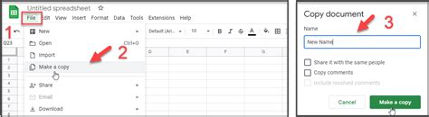 Google Sheets Template With Button To Copy And Page Cells