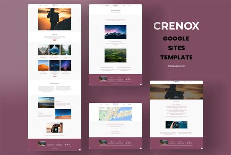 Google Sites Portfolio Templates