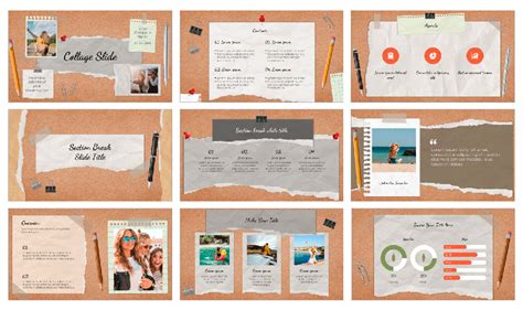 Google Slides Scrapbook Template