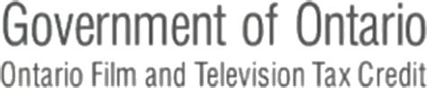 Government of Ontario: Ontario Film and Television Tax Credit Program