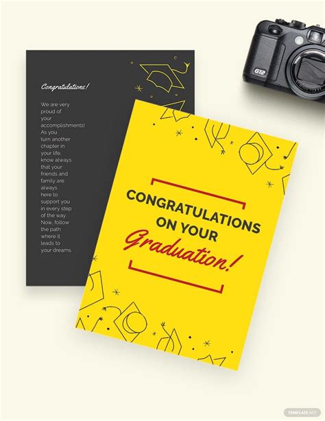 Graduation Card Template Word